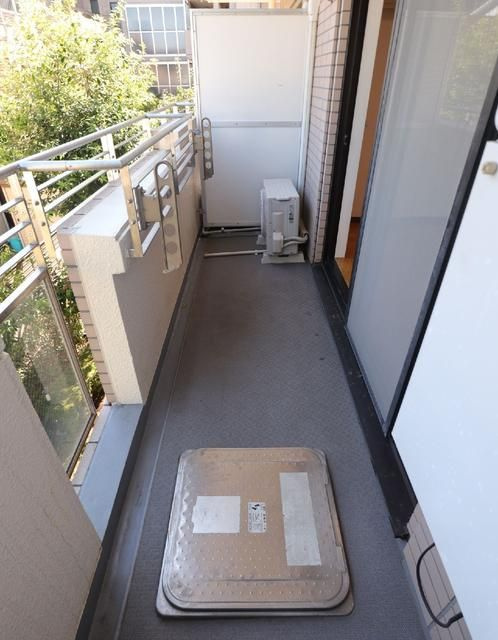 グリーンコート一の坂のバルコニー