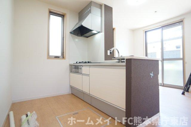 熊本市東区三郎２丁目の一戸建てのキッチン