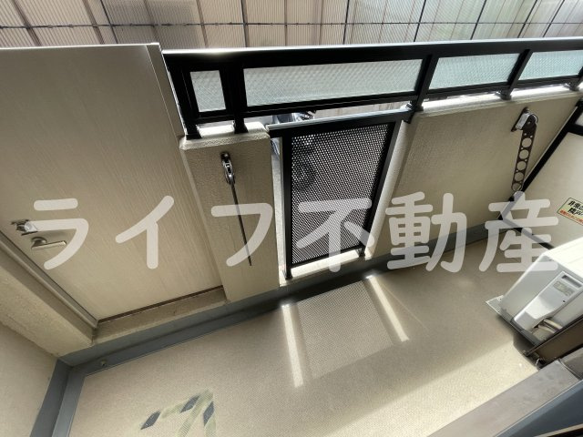 ベル フルール エヌ・エスのバルコニー|広々としたバルコニーです