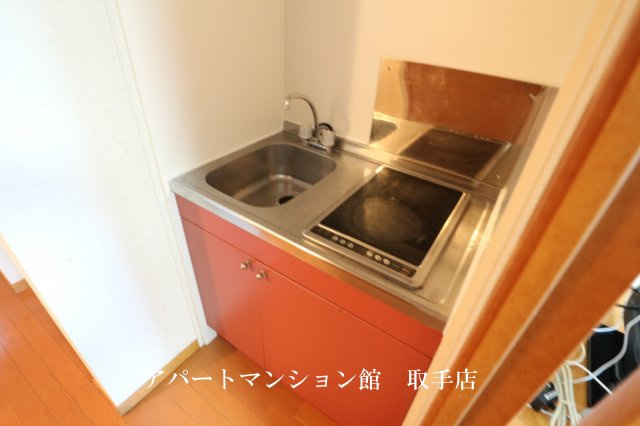 レオパレスハーヴェスト湖北のキッチン|画像4