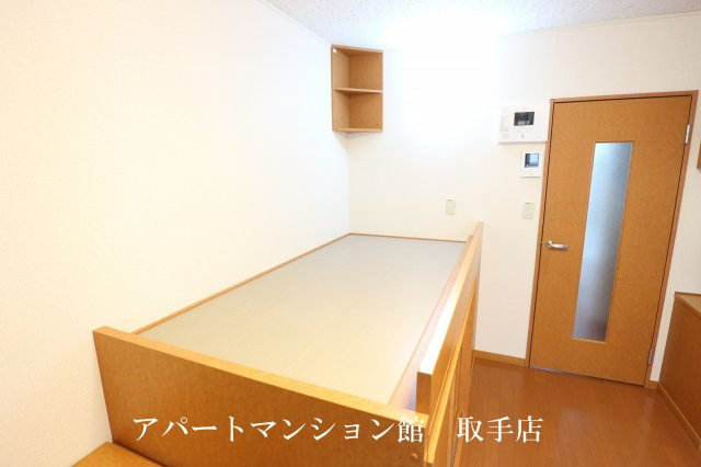 レオパレスロッソピアンコの寝室