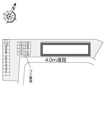 【区画図】 | レオパレスロッソピアンコ