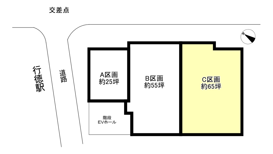 エンドービルの間取り