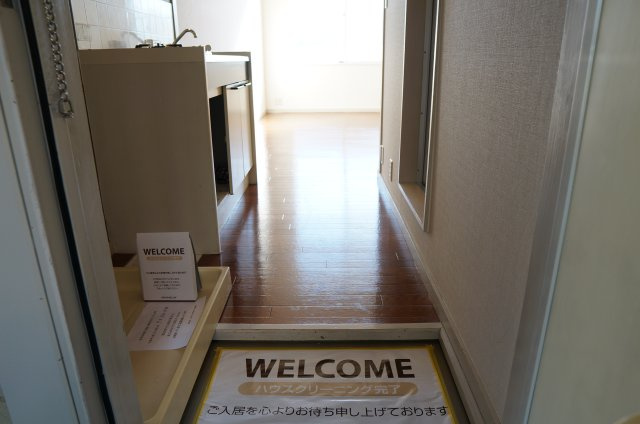 グリーンプラザ Bの玄関