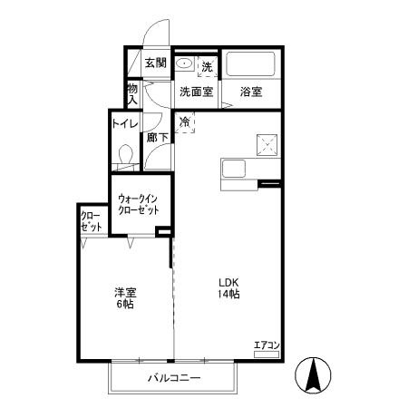 サンフォレストの間取り