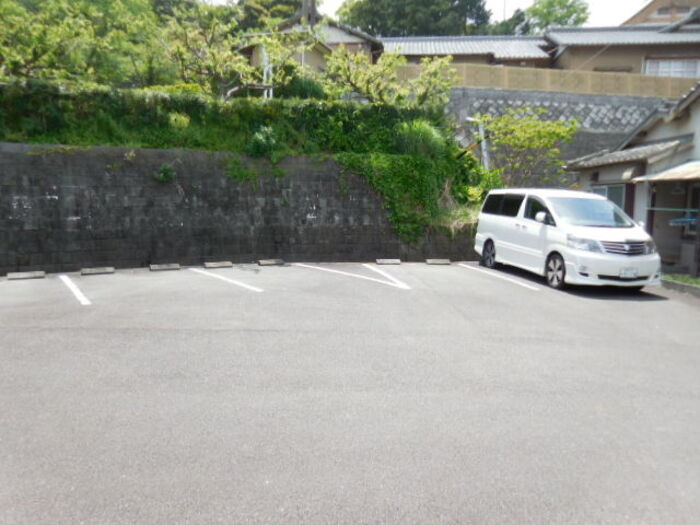 スプリング バレーの駐車場