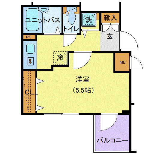 【間取り】 | ヴォーガコルテ池上
