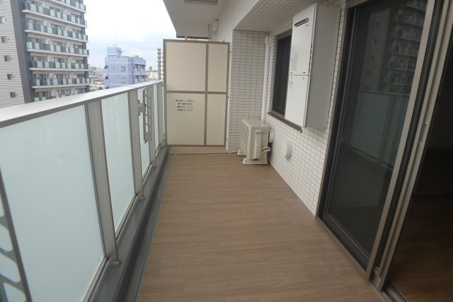 ユナイトのバルコニー