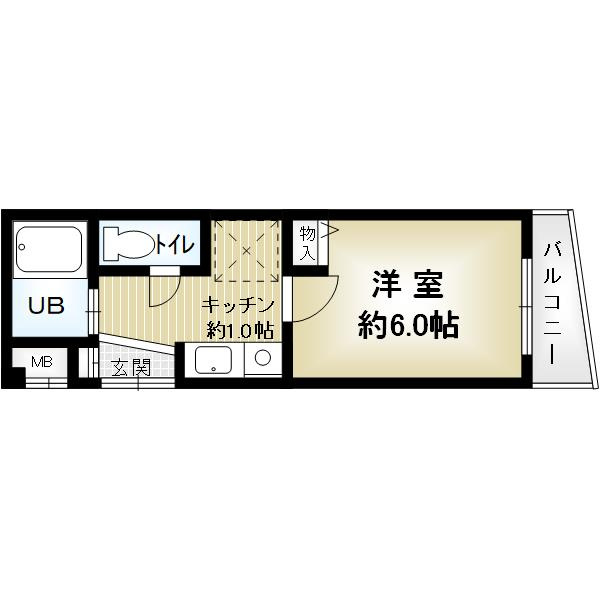 プラッツ王子公園の間取り