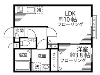 【間取り】 | メゾンドジュンキ | 間取りです。