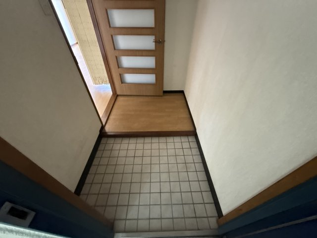 さくらハイツの玄関