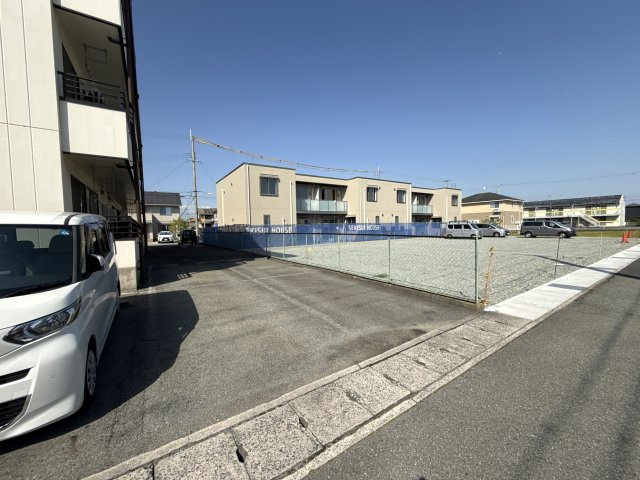 さくらハイツの駐車場