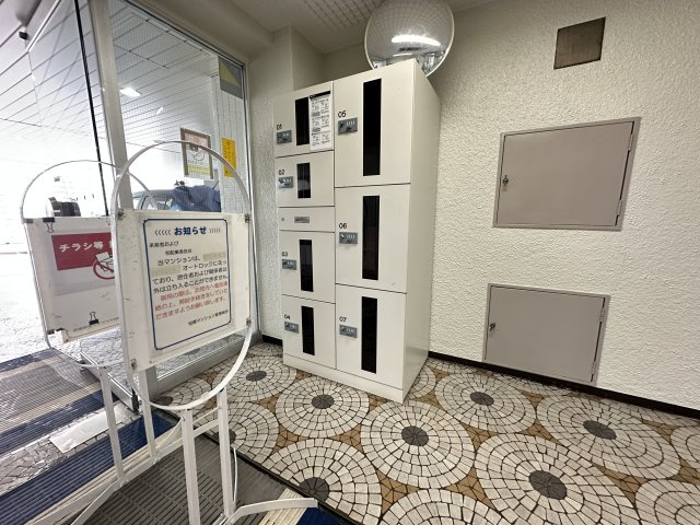 恒陽マンションのその他|宅配ボックスもあるのも嬉しいですね。