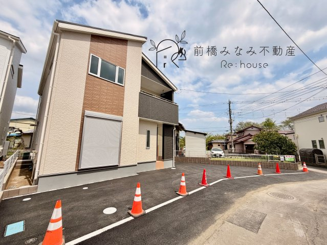 【新築】高崎市倉賀野町第2　２号棟(全２棟)　クリエートの家　新築建売分譲の外観|外観は落ち着いています