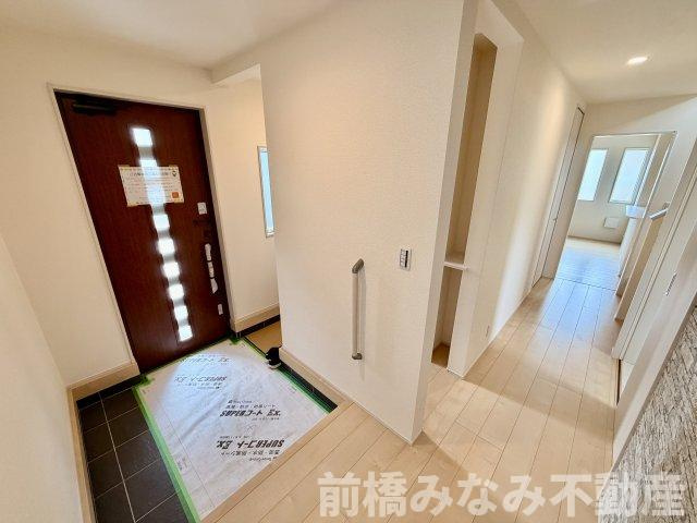 【新築】高崎市倉賀野町第2　１号棟(全２棟)　クリエートの家　新築建売分譲の玄関|落ち着いた玄関です