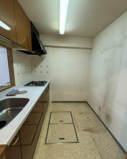 【中古マンション】ダイアパレス若葉壱番館のキッチン|お料理しやすいキッチンです