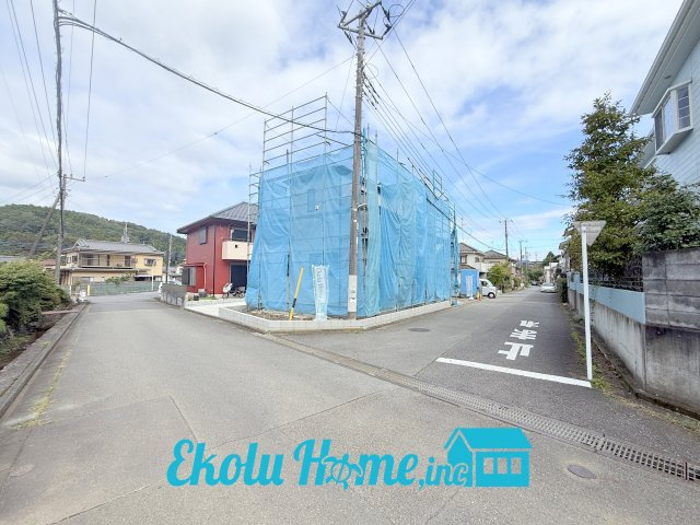 日の出町大字大久野　全3棟　3号棟の前面道路含む現地写真|2026年9月 撮影