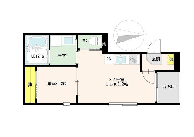 【間取り】 | パサージュ・ソラ小岩