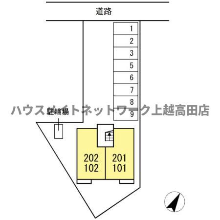 K・Sプロパティの区画図|配置図