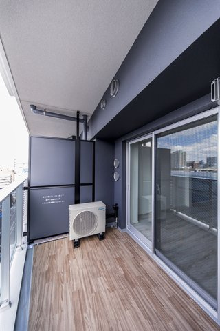 ライオンズフォーシア五反田のバルコニー|※写真は同タイプ住戸です。