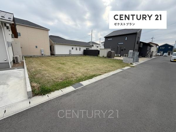 前橋市総社町植野土地の前面道路含む現地写真
