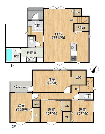 【間取り】 | 須磨区関守町3丁目　新築戸建