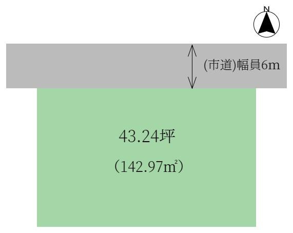 和歌山市善明寺　土地の土地図