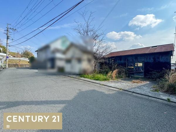 和歌山市善明寺　土地の前面道路含む現地写真