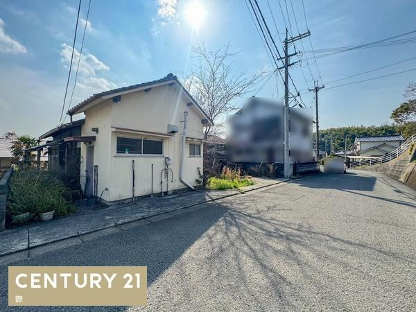和歌山市善明寺　土地の前面道路含む現地写真