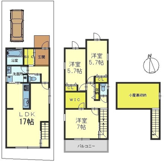 【間取り】 | 間取図