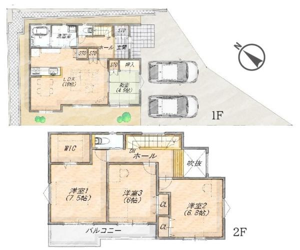 横浜市港南区笹下６丁目の新築一戸建