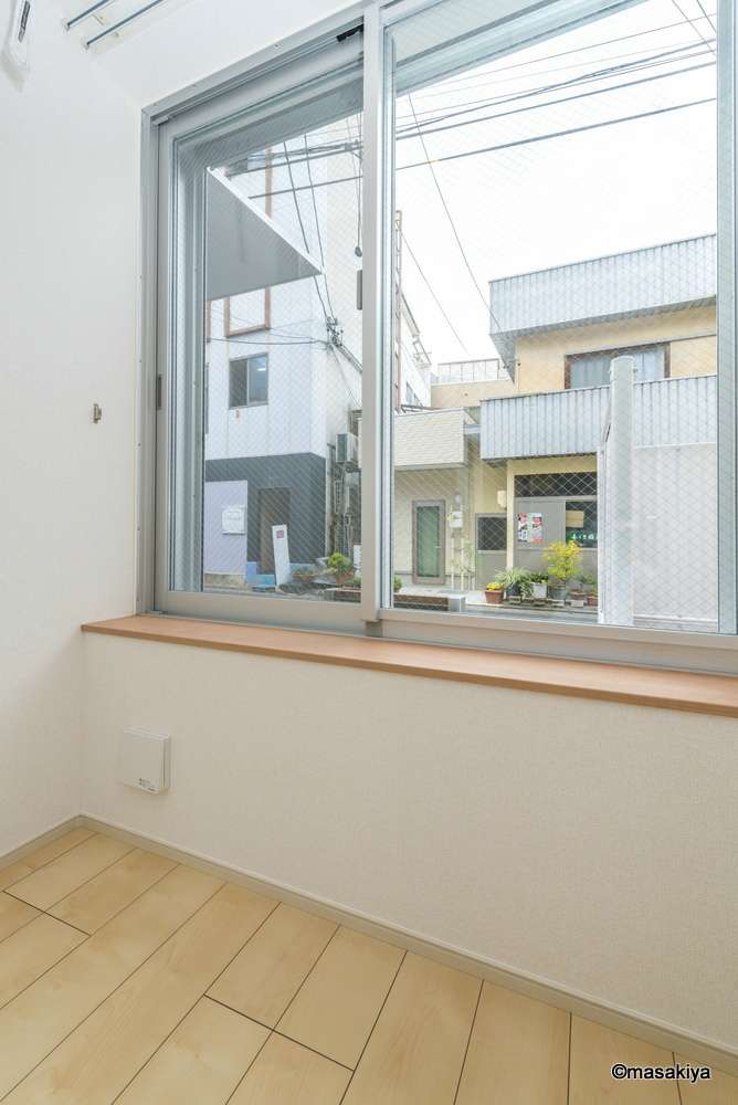 チトセキューブのバルコニー|サンルーム付きのお部屋です。