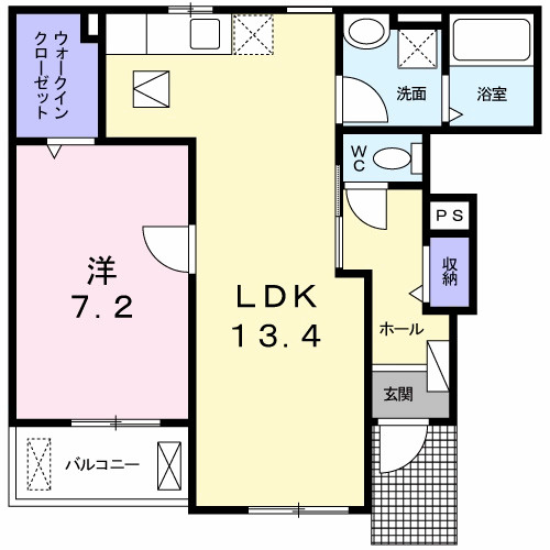 【間取り】 | レヴェランスＢ