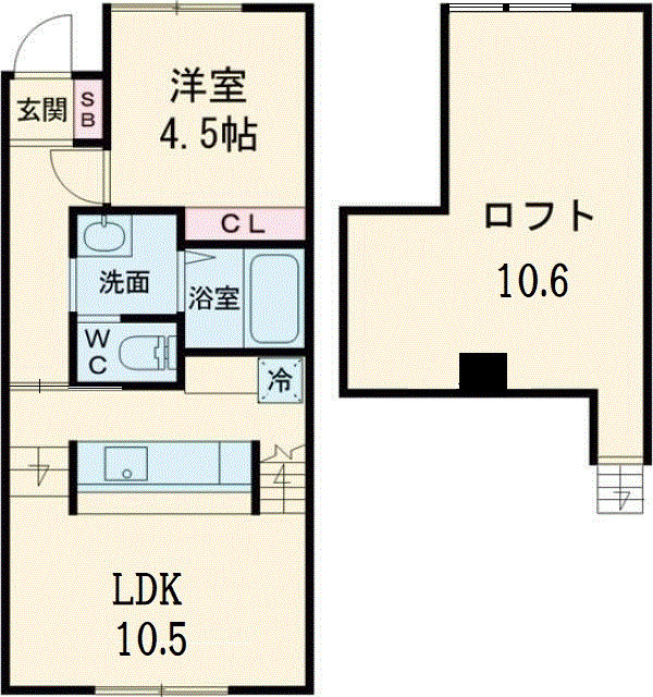 ヴェルデの間取り