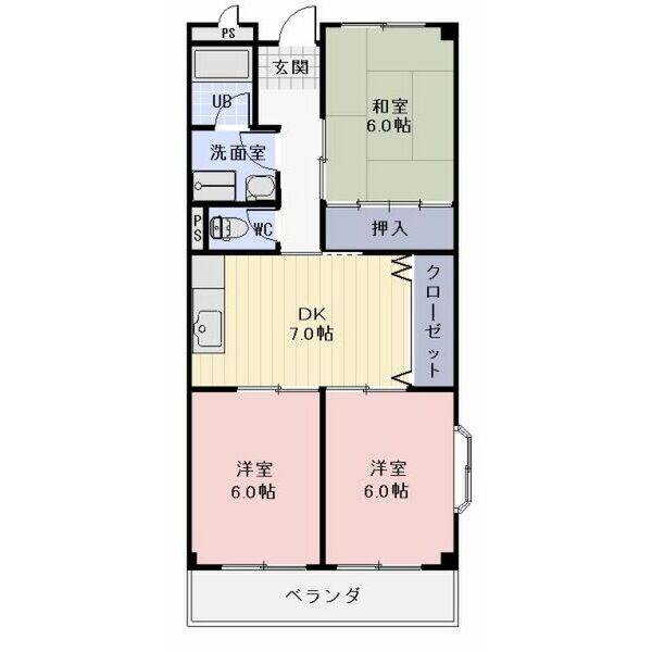 LIMPIAグランメールの間取り