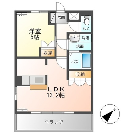Ｌａ Ｇｒａｚｉａ（ラ・グラッツィア）の間取り|間取図