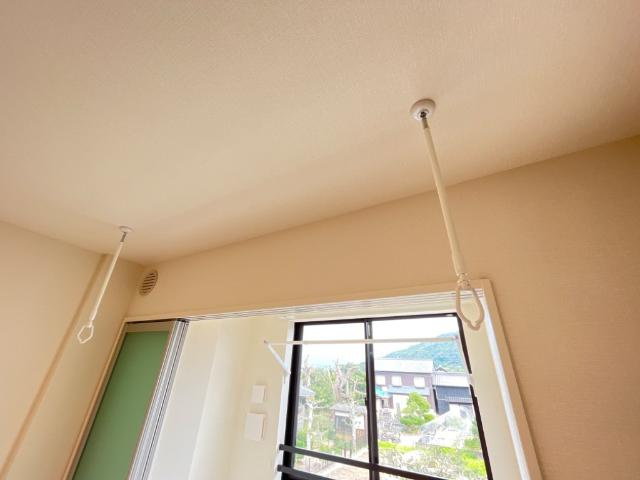 ＴＨ館の設備|室内物干し