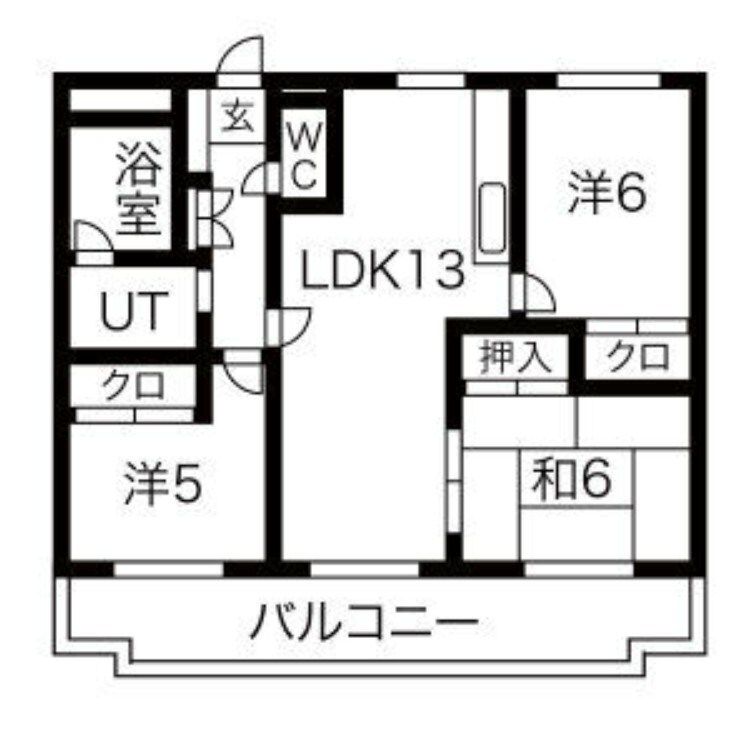 ロマンス・リコの間取り
