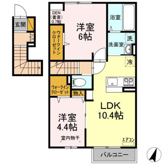 【間取り】 | Grand Winds Tsukuba Ⅵ