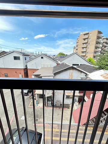 尼崎市杭瀬北新町３丁目のアパートの展望