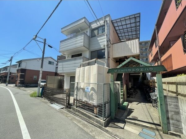 尼崎市杭瀬北新町３丁目のアパートの外観|落ち着いた雰囲気の外観です