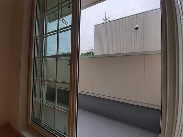 ブリーゼ北のバルコニー