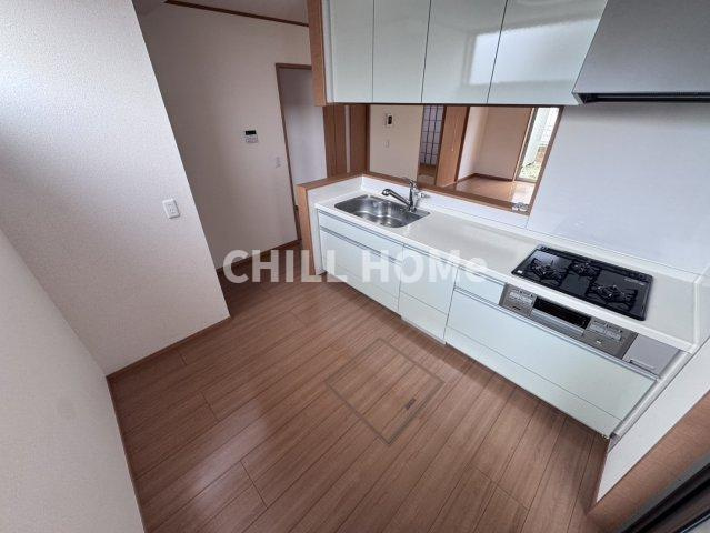 パルトネール下細井のキッチン|当社、チルホームのHPもご覧ください(^^)/物件情報多数♪