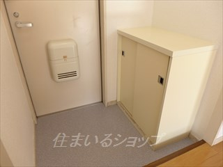 広島市安佐北区可部南１丁目のアパートの玄関