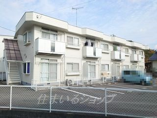 広島市安佐北区可部南１丁目のアパートの駐車場
