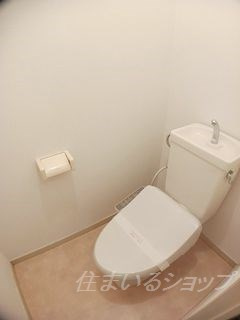 広島市安佐北区可部南１丁目のアパートのトイレ