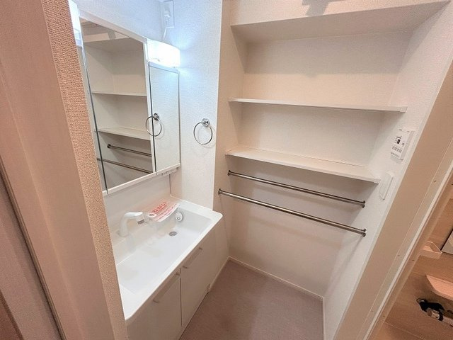 プラシード・カーサ　Ａの洗面所|洗面所です