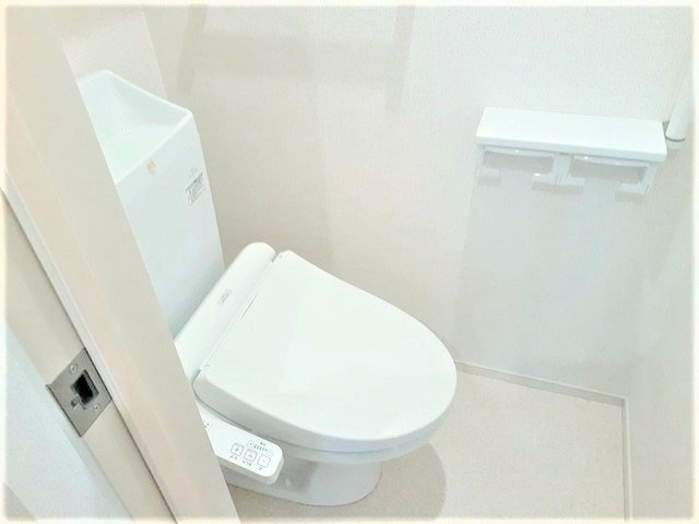 リーヴァ　パルコ　Ⅱのトイレ|コンパクトで使いやすいトイレです