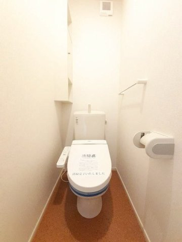 Ｓｐｅｒａｎｚａ　Ｂのトイレ|トイレもきれいです