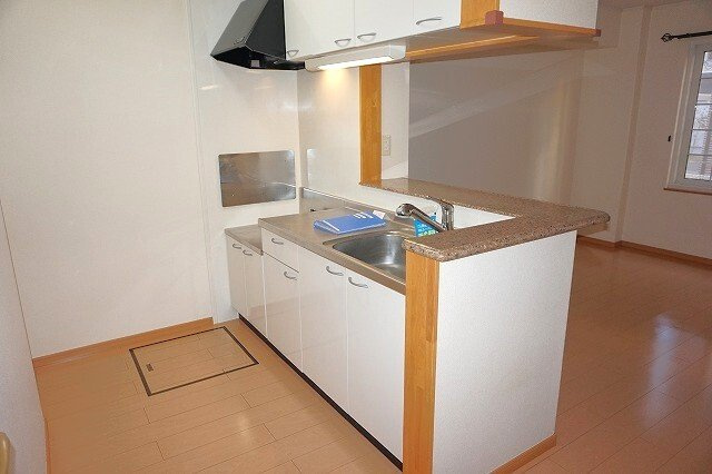 ボヌールＢのキッチン|使いやすいキッチンです